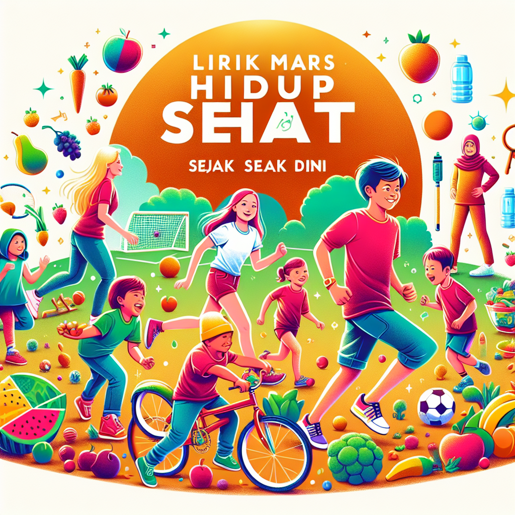 Lirik Mars Hidup Sehat: Inspirasi Gaya Hidup Sehat Sejak Dini